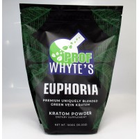 Prof Whyte's Euphoria Blend Premium Green Vein Kratom Powder - 1000gr(35.3oz)